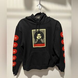Obey Black Hoodie Size M